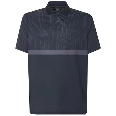 Men's Top Half Leader Short Sleeve Polo