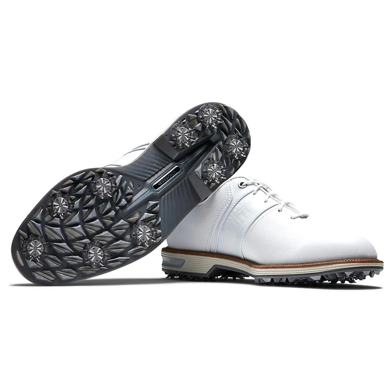 Men's DryJoys Premiere Packard Spiked Golf Shoe - White