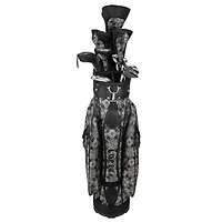 Diva 11-Piece Package Set - Black Plaid