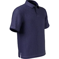 Men's All Over Geo Print Short Sleeve Polo