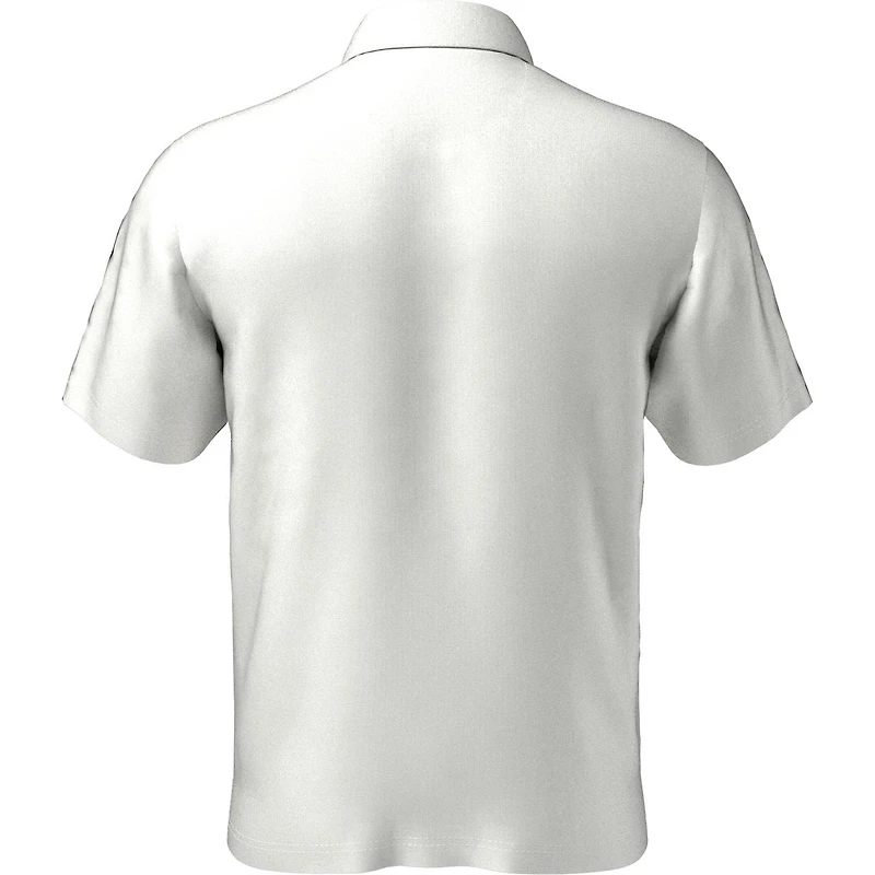 Men's Stacked Geo Chest Short Sleeve Polo