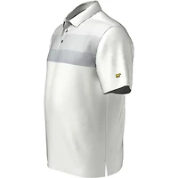 Men's Stacked Geo Chest Short Sleeve Polo