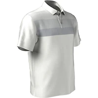 Men's Stacked Geo Chest Short Sleeve Polo