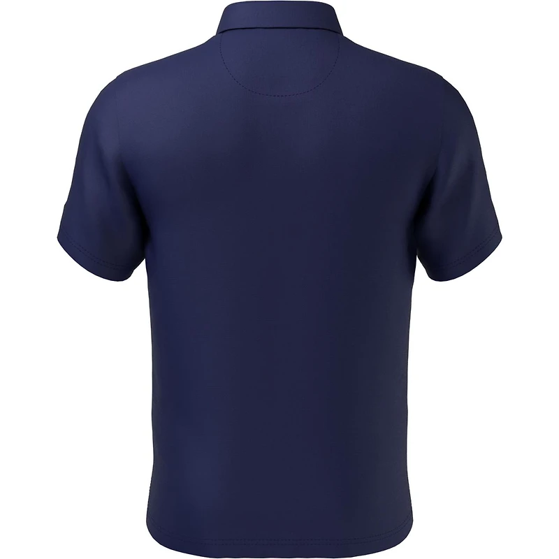 Men's Driver Chest Print Short Sleeve Polo