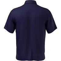 Men's Assymetrical Chest Print Short Sleeve Polo