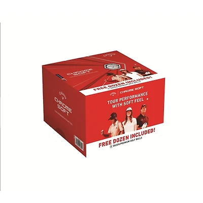 Chrome Soft 3+1 Golf Balls