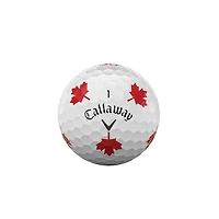 Chrome Soft Truvis Golf Balls - Maple Leaf Edition