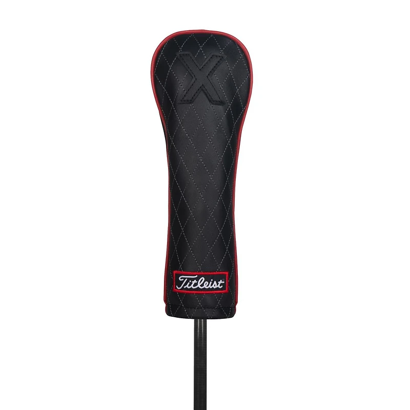Jet Black Leather Hybrid Headcover