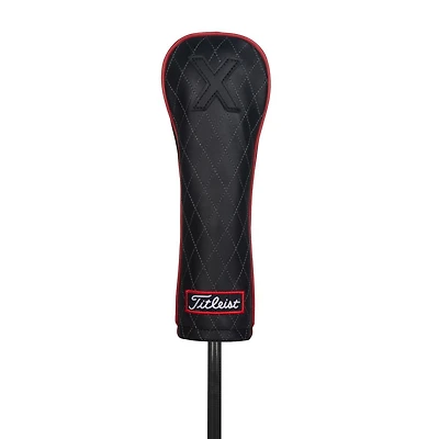 Jet Black Leather Hybrid Headcover