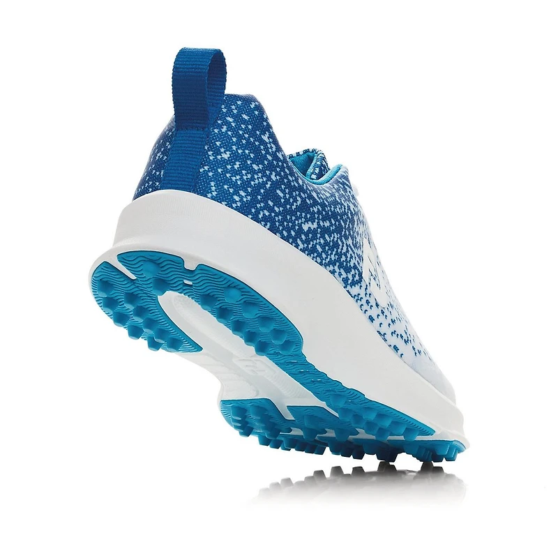 Women's Leisure Spikeless Shoe - White/Blue