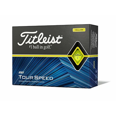 Prior Generation Tour Speed Golf Balls - Yellow