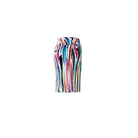 Women's Multi Herringbone Stripe 18 inch Skort