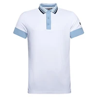 Men's Stripe Short Sleeve Polo