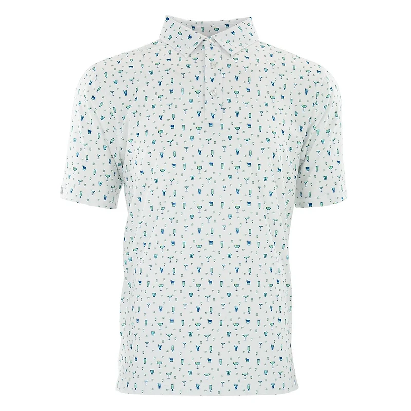 Men's Mixer Short Sleeve Polo