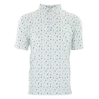 Men's Mixer Short Sleeve Polo