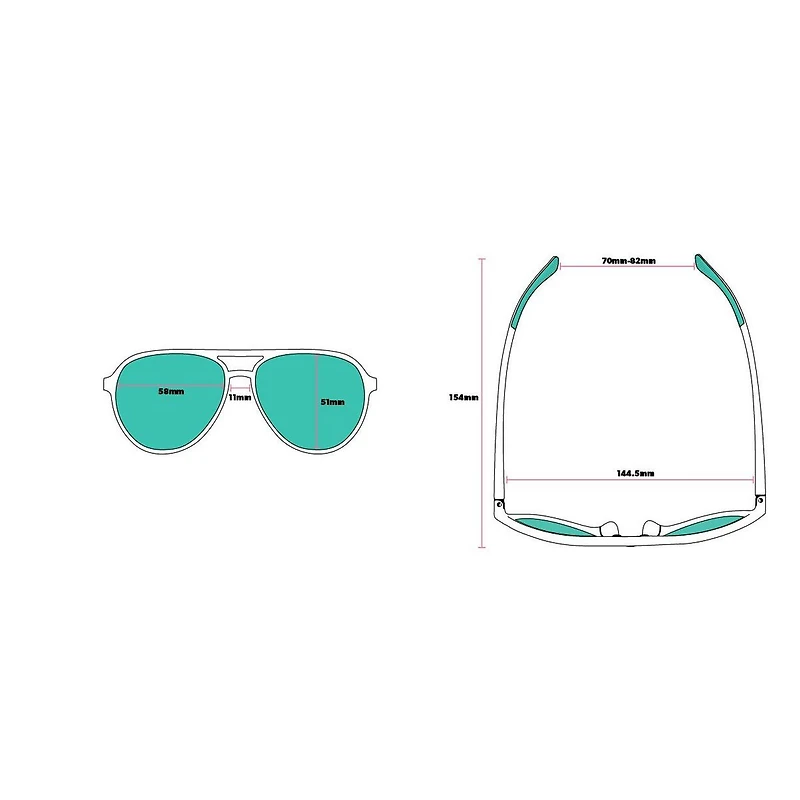 Mach G Sunglasses - Buzzed on the Tower