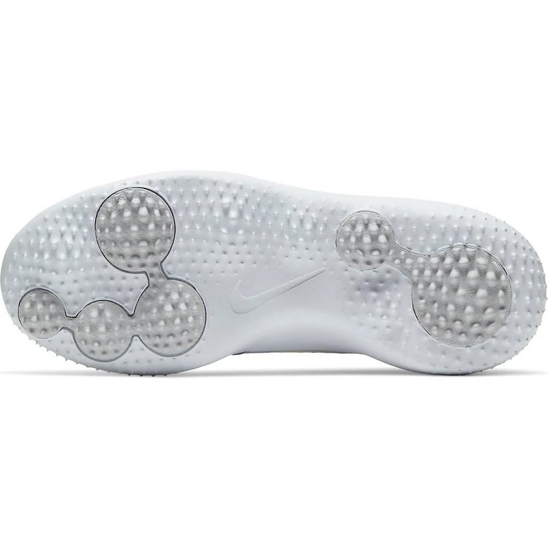 Junior Roshe G Spikeless Golf Shoe-Platinum/White