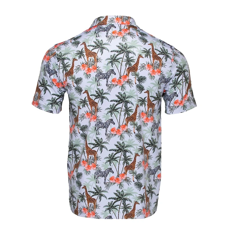 Men's Wild Safari Short Sleeve Polo