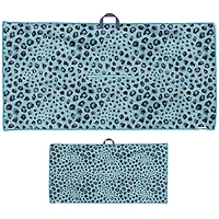 Electric Leopard Microfiber Tour Towel
