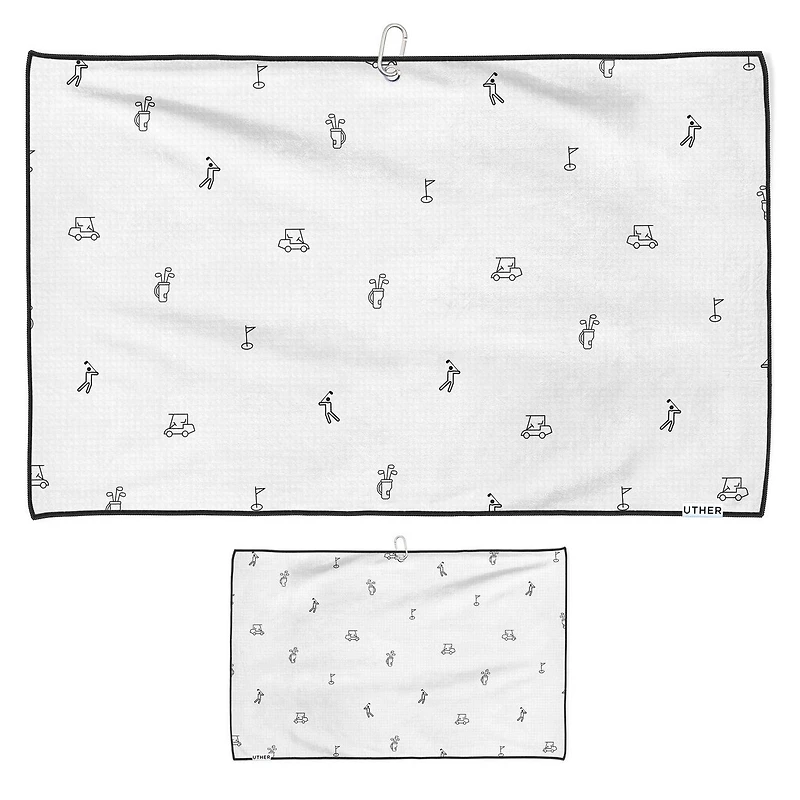 Icy Icon Microfiber Cart Towel