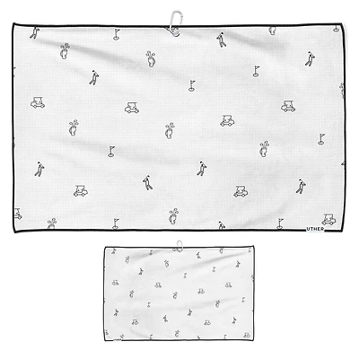 Icy Icon Microfiber Cart Towel