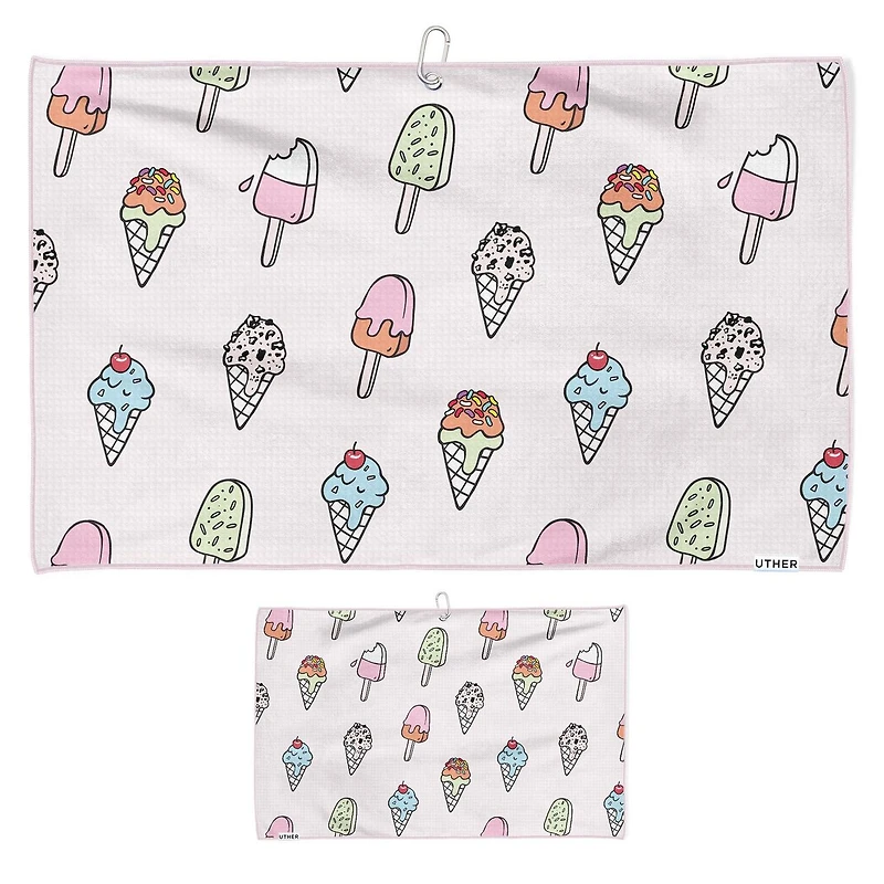 Ice Cream Drip Microfiber Cart Towel