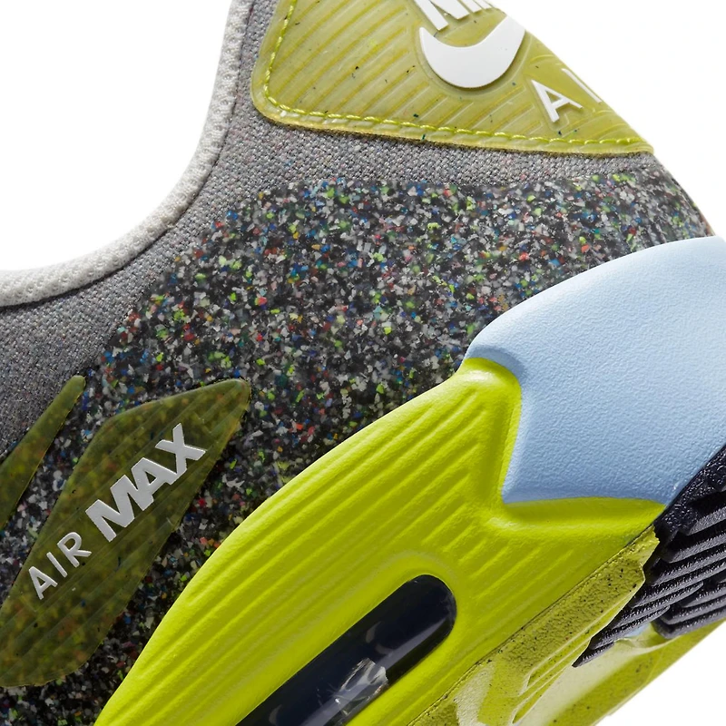 Nike Air Max 90 G NRG Spikeless Golf Shoe-Grey/Yellow