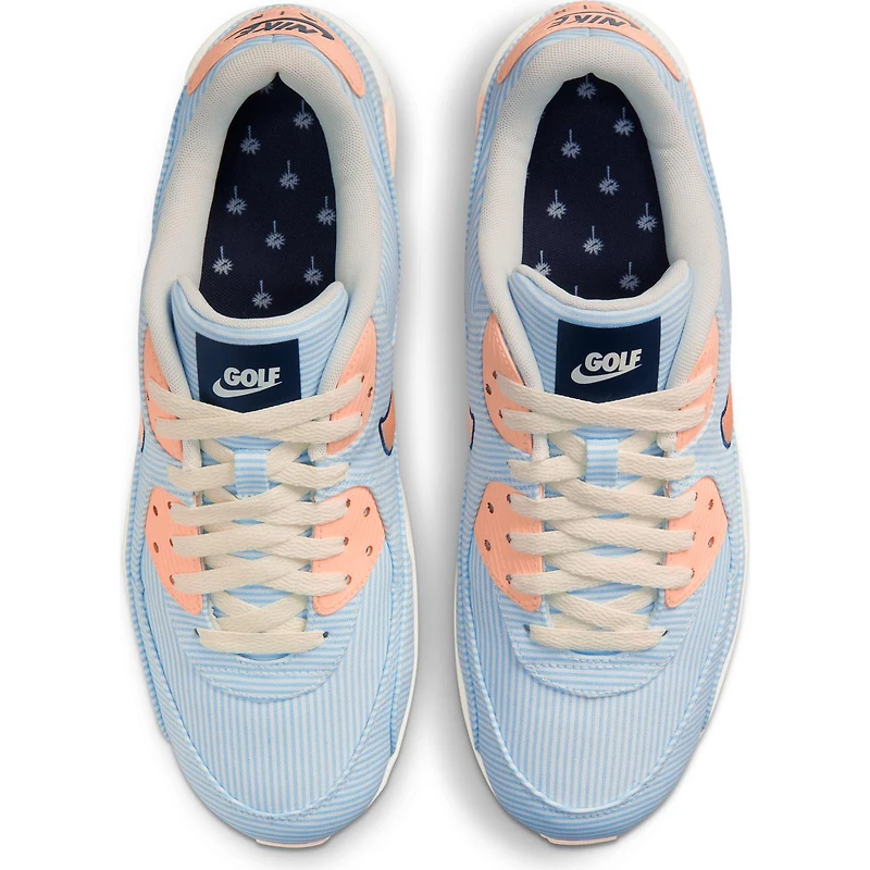 Nike Air Max 90 G NRG Spikeless Golf Shoe-Blue