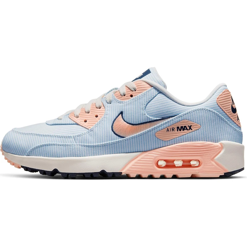 Nike Air Max 90 G NRG Spikeless Golf Shoe-Blue