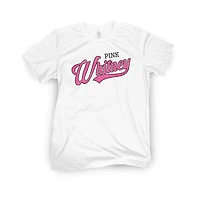 Men's Pink Whitney Big Logo T-Shirt