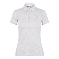 Women's Alaya Jacquard Golf Short Sleeve Polo