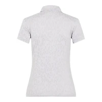 Women's Alaya Jacquard Golf Short Sleeve Polo