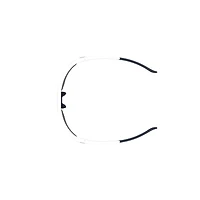 Playmaker Matte White/Baseball Tuned Blue Mirror Sunglasses