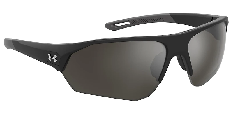 Playmaker Shiny Black/Grey/Silver Mirror Sunglasses