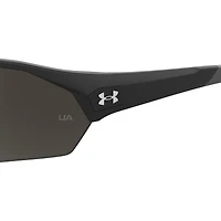 Playmaker Shiny Black/Grey/Silver Mirror Sunglasses