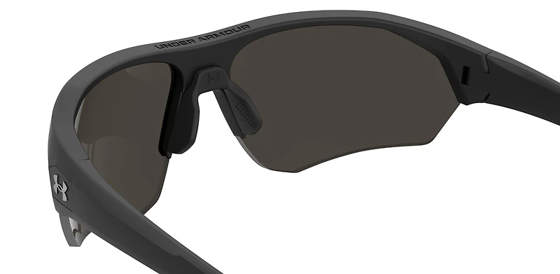 Playmaker Shiny Black/Grey/Silver Mirror Sunglasses