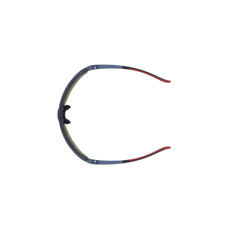 Gametime Matte Transparent Blue/Baseball Tuned Blue Mirror Sunglasses