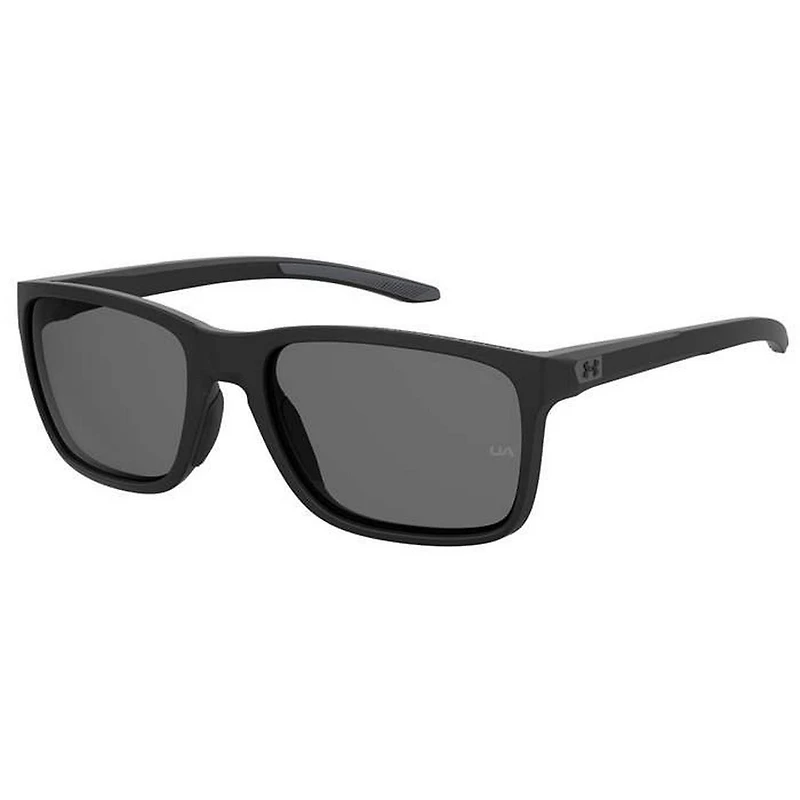 Hustle Matte Black/Grey Polarized Sunglasses