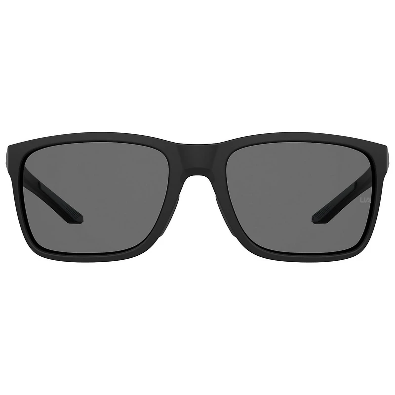 Hustle Matte Black/Grey Polarized Sunglasses