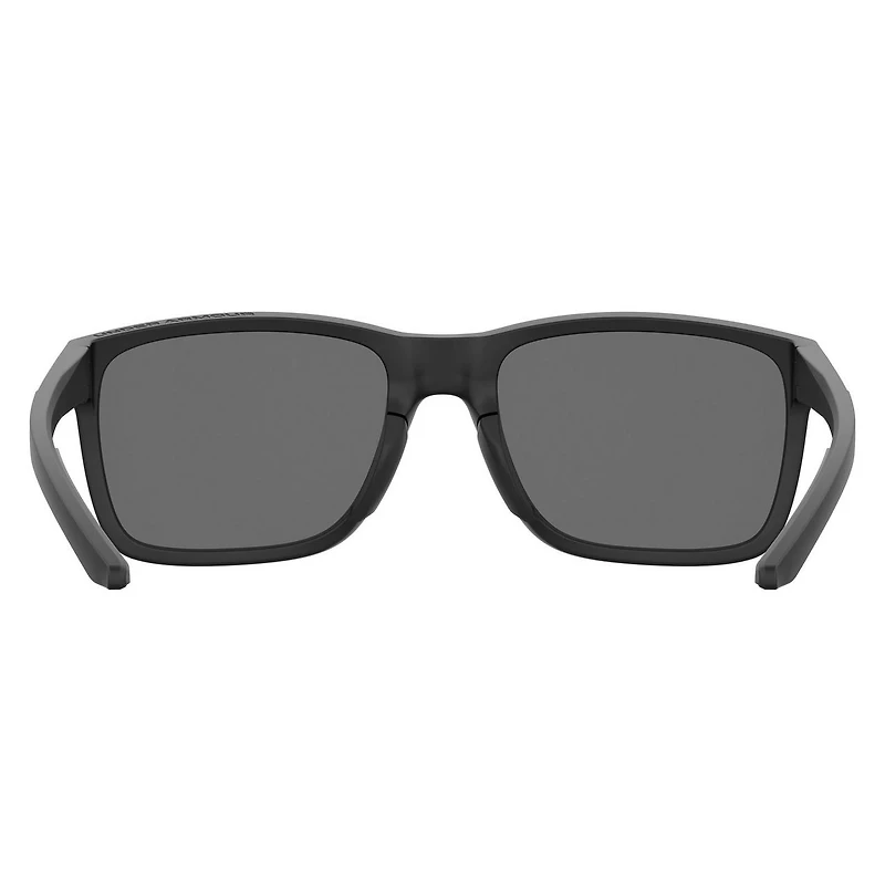 Hustle Matte Black/Grey Polarized Sunglasses