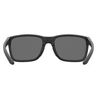 Hustle Matte Black/Grey Polarized Sunglasses