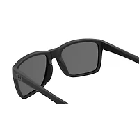 Hustle Matte Black/Grey Polarized Sunglasses