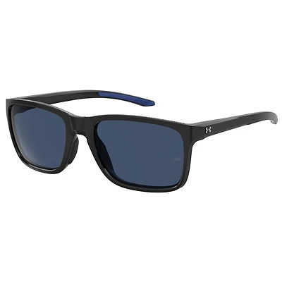 Hustle Shiny Black/Blue Avio Sunglasses