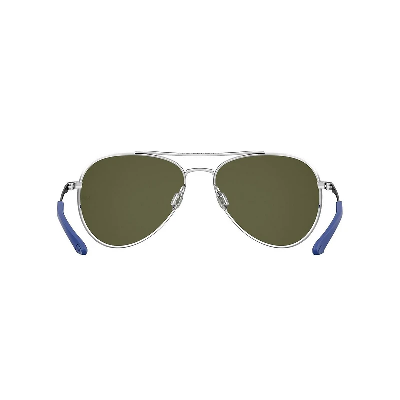 Instinct Shiny Palladium/Grey/Blue Mirror Sunglasses