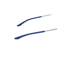 Instinct Shiny Palladium/Grey/Blue Mirror Sunglasses