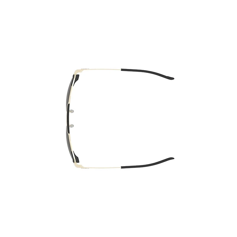 Pursuit Shiny Light Gold-Black Temple Tips/Brown/Tuned Road Sunglasses