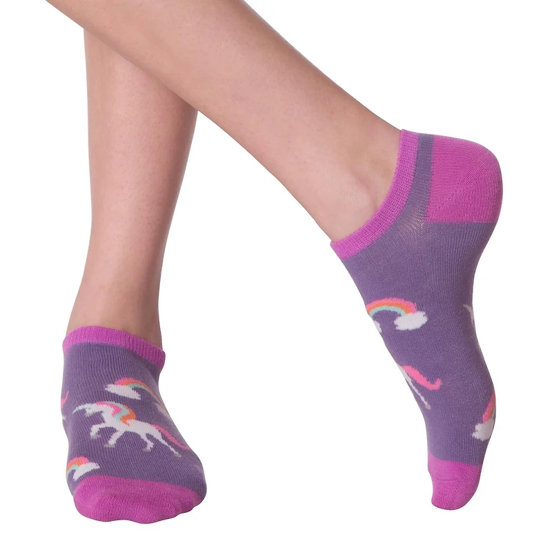 Women's Mythical Creatures Low Cut Sock-6 Pack