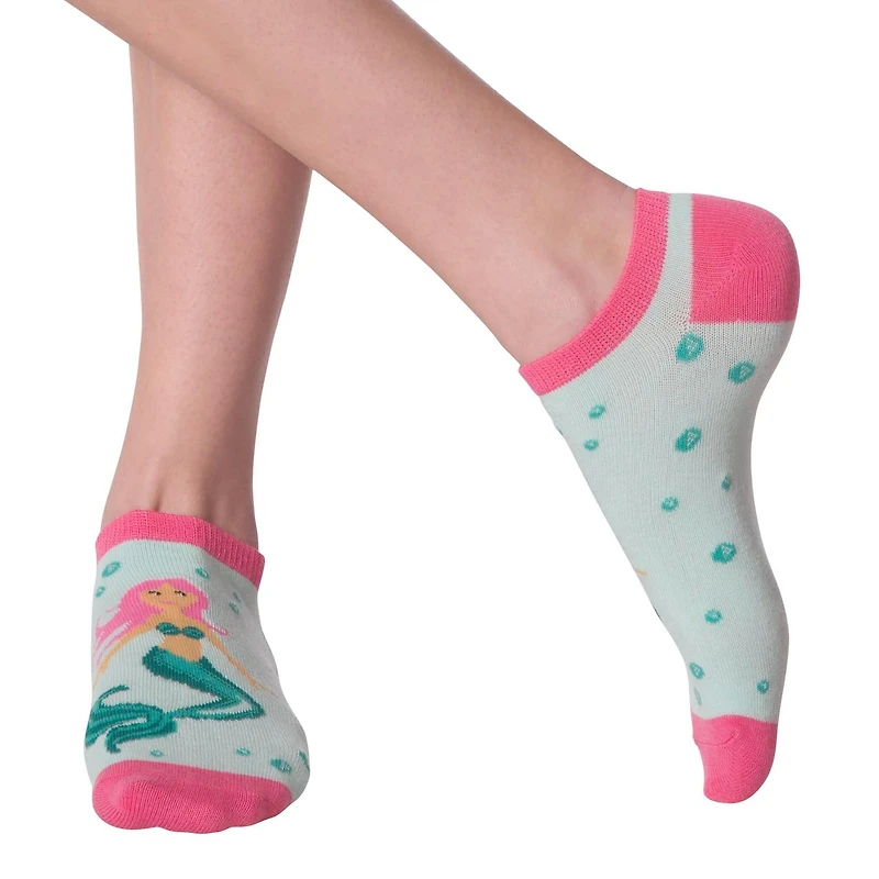 Women's Mythical Creatures Low Cut Sock-6 Pack