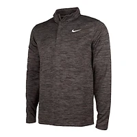 Men's Dri-Fit Victory Heather Stripe 1/4 Zip Pullover