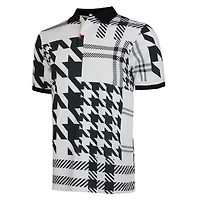 Men's Dri-Fit Plaid Mash Short Sleeve Polo